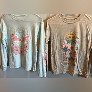 2️⃣ Long Sleeve Shirt Bundle • Size 10/12